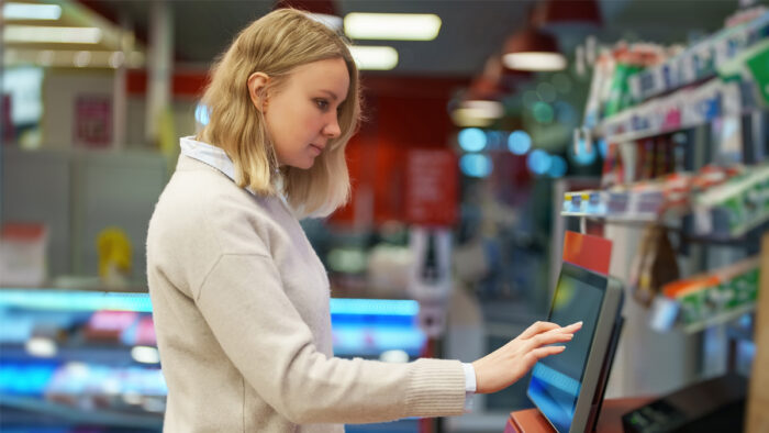 Self-Service-Lösungen haben sich im Handel bereits etabliert. 