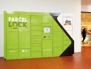 Anbieteroffene Paketstation bei dm-drogerie markt