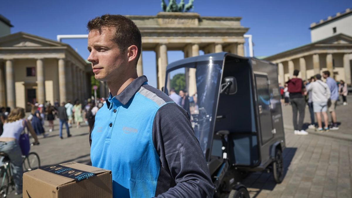 Amazon erweitert Berliner E-Flotte mit Lastenrädern