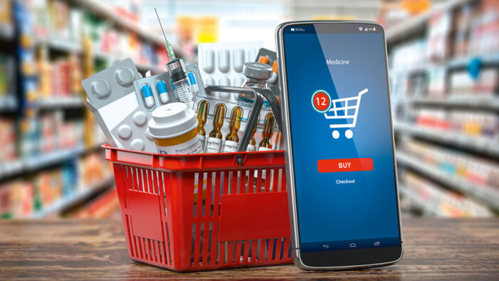Per App bestellt, per Kurier geliefert: Digitale Angebote ergänzen zunehmend den Vor-Ort-Service in Apotheken.