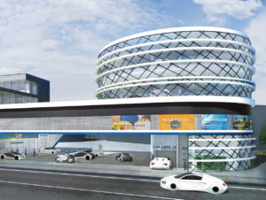 Die Tankstelle der Zukunft: nicht nur Einkaufsstätte, sondern auch Pick-up-Station, Mobilitätsdrehscheibe und einiges mehr 