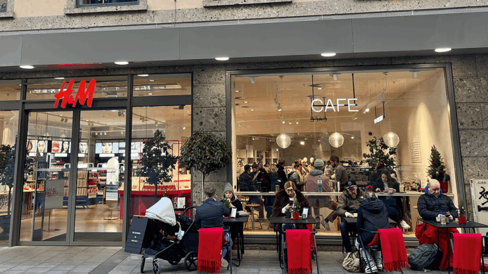 Auch H&M in München macht beim Foodretailing mit