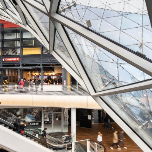 Neue Food- und Entertainment-Etage „Foodtopia“ im Shopping-Center MyZeil in Frankfurt