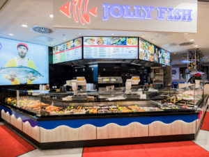 Jolly Fish komplettiert das Frische-Angebot im Quarree.