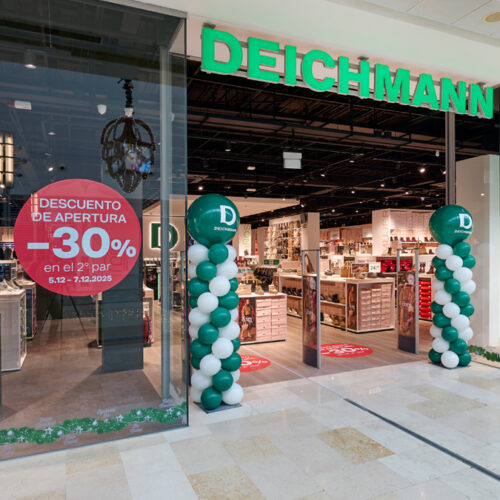 Seit Anfang Dezember befindet sich die Deichmann-Filiale im Madrider Einkaufszentrum Xanadú an einem prominenteren Standort