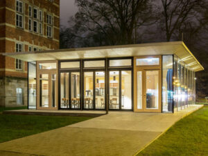 Das komplett rezyklierbare Fahrrad-Repaircafé auf dem Campus der Hochschule Bremen