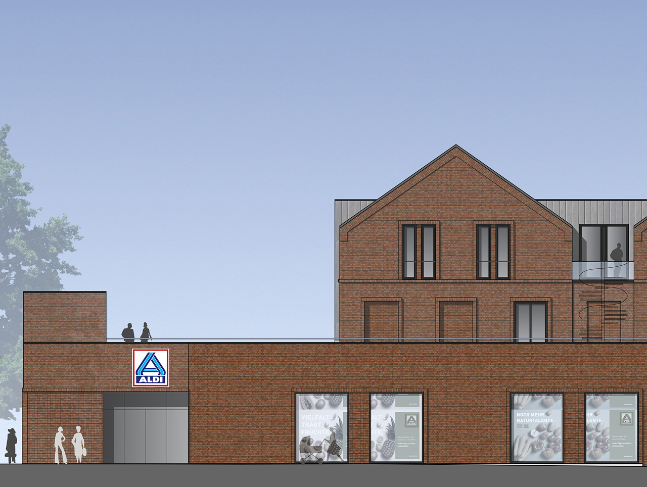Aldi Nord Fokus auf CityLagen