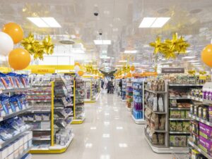 Innenaufnahme der Müller-Filiale