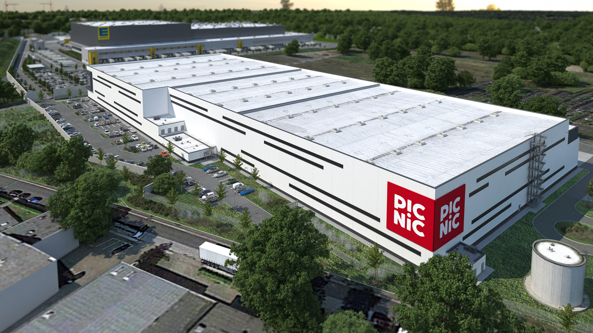 Picnic baut EFoodLager in Oberhausen