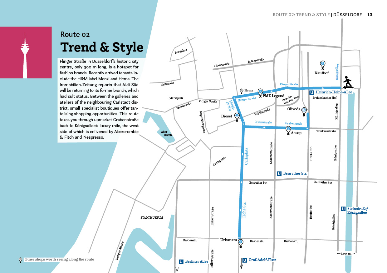 Düsseldorf –  Route 2: Trend & Style