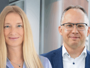 Ines von Jagemann und Sven Grobrügge verstärken ab 1. April 2026 die Geschäftsführung der Hagebau in den Bereichen Digitales sowie Finanzen.