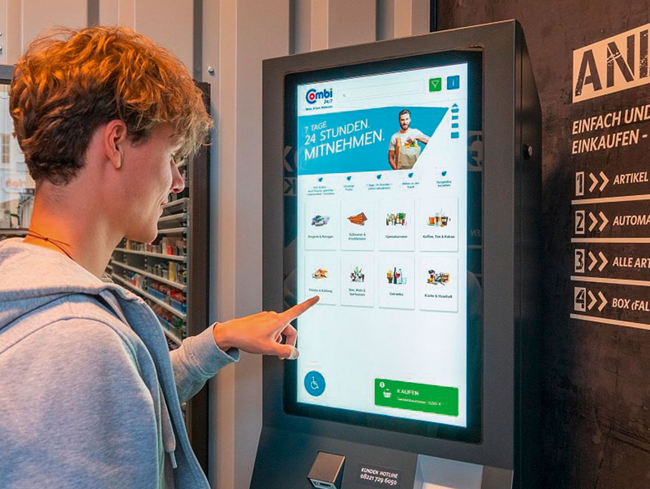 Convenience aus dem Container