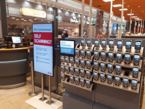 Der Famila Markt Vechta ermöglicht u. a. Self-Scanning. 