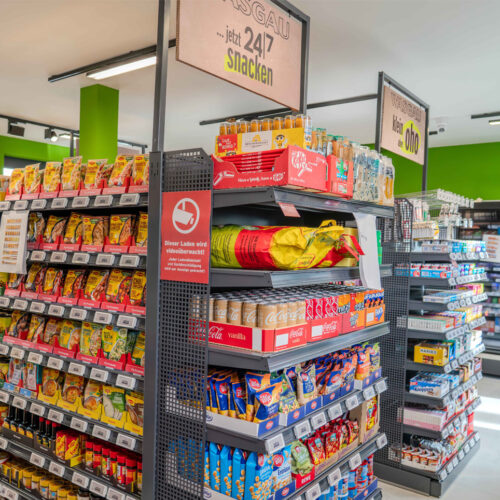 2200 Produkte des täglichen Bedarfs sind im Sortiment