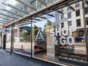 Die Shop & Go-Testfiliale in der City von Utrecht