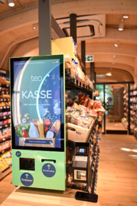 Weiterentwickelt werden u.a. die Funktionalitäten der Teo-App; so soll in Kürze das Bezahlen per Google Pay möglich werden
