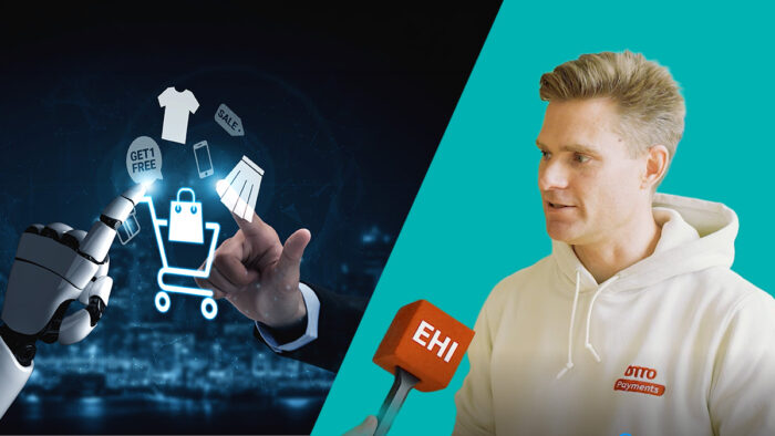 Stefan Hölscher von Otto Payments erläutert verschiedene Szenarien der Nutzung von Agentic Commerce im Handel