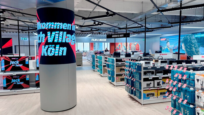 Mit dem Tech-Village-Konzept will Mediamarkt Saturn zur vertrauenswürdigsten Retail-Plattform Europas werden und sieht den Kölner Standort als wichtigen Schritt auf diesem Weg.