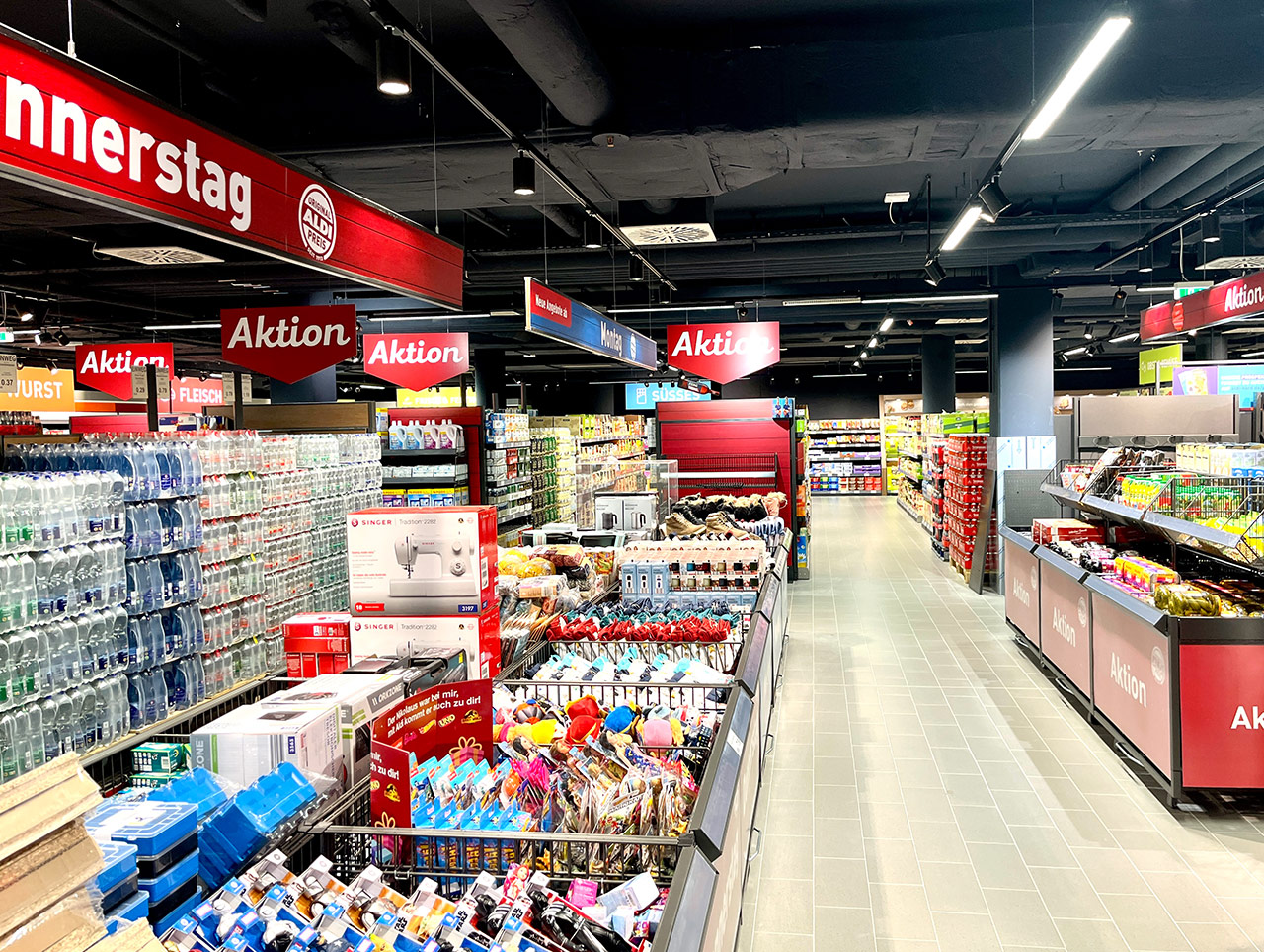 Aldi Nord neuen Markt in Leipzig