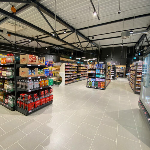 Der Markt hat rund 800 qm an Verkaufsfläche.