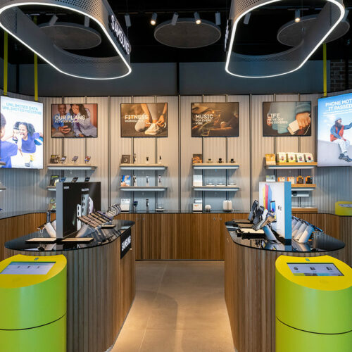 Die Wände sind bebildert.