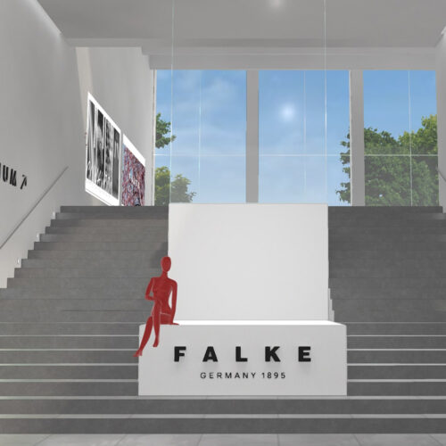 Einkäufer und Vertriebsmitarbeiter können sich nun von überall auf der Welt ein Bild von den neuen Kollektionen der Falke-Gruppe machen. 