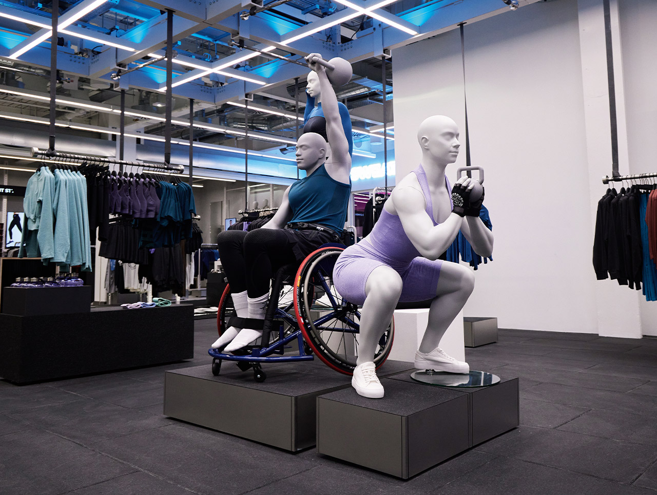 Gymshark Der Store als Kraftraum