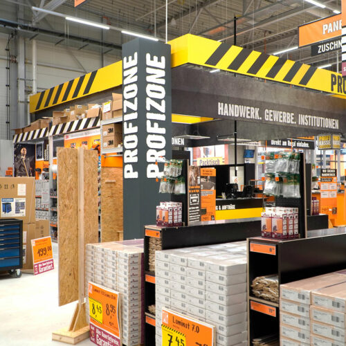 Der  Markt will Highlights für DIY-Kund:innen und Profis bieten