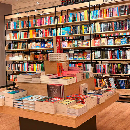 Der Bereich English Books ist ein Schwerpunkt der Filiale