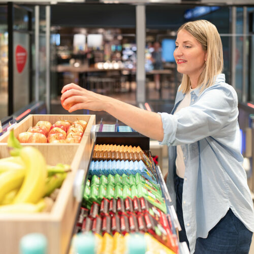 Der Einkauf funktioniert nach dem „Pick & Go-Prinzip“