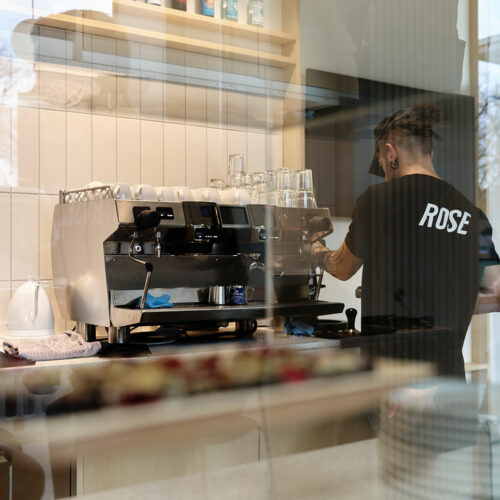 Barista-Kaffee für die Community
