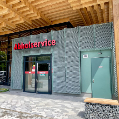 Der Abholservice kann auch außerhalb der Öffnungszeiten genutzt werden