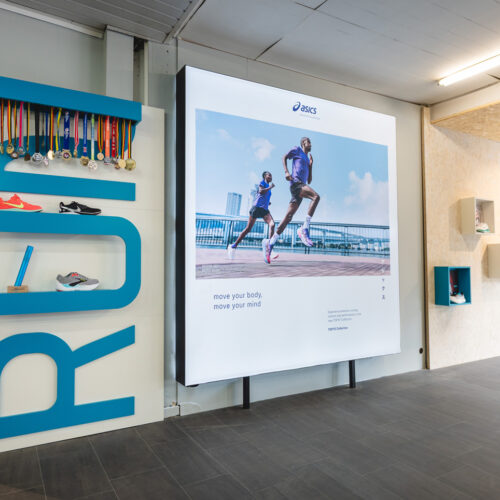 Wandelemente fungieren als Blickfang