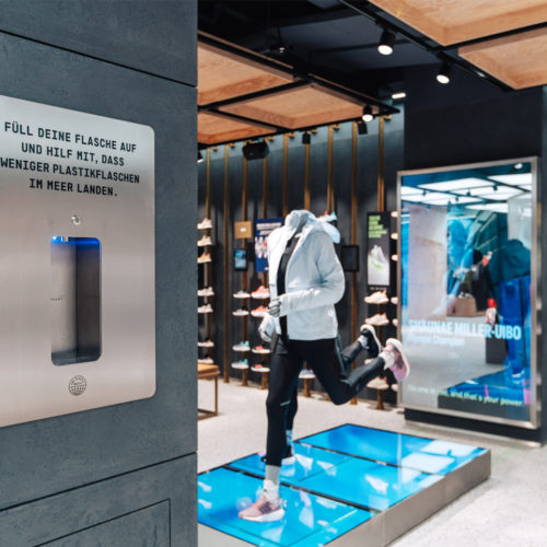 Adidas Berlin: Water-Refill-Station 