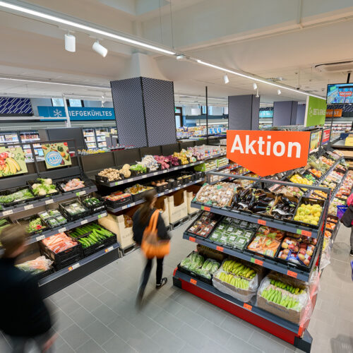 Aktionen werden deutlich hervorgehoben
