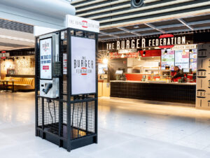 SB-Terminals gehören bei vielen Gastronomiebetrieben am Airport zum Standard