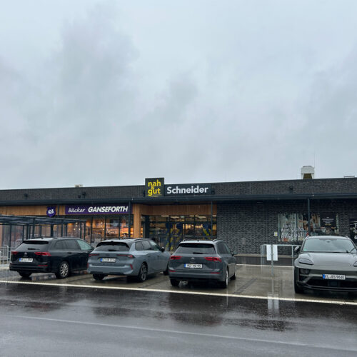 Der regionale Bäcker Ganseforth befindet sich ebenfalls im neuen Gebäude