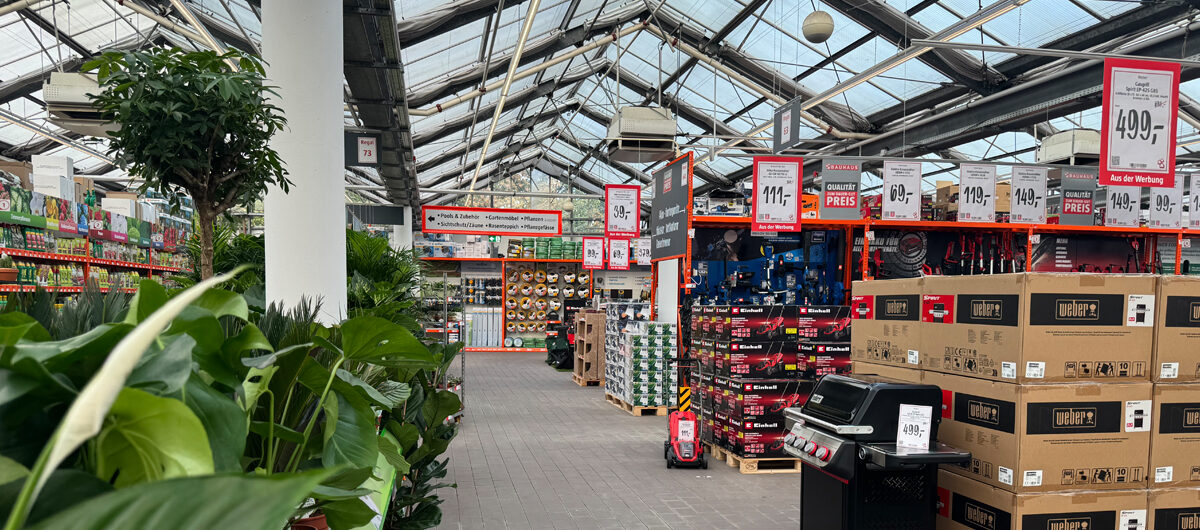 Der neue Markt soll das Standortnetz der Baumarktkette im Ruhrgebiet, u. a. mit Bochum, Dortmund und Essen, ergänzen