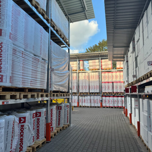 Dämmstoffe im Außenbereich des Profi Depot