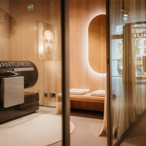 Biogena-Behandlungsraum im OG der Düsseldorfer Plaza