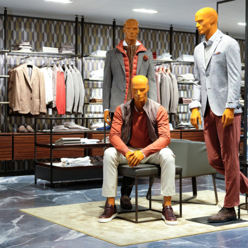 Eyecatcher: die Mannequins
