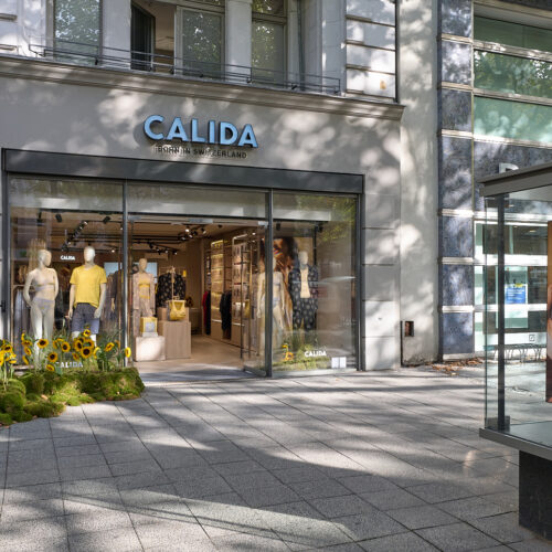 Der neue Calida-Store liegt in einer der Premiumlagen Berlins