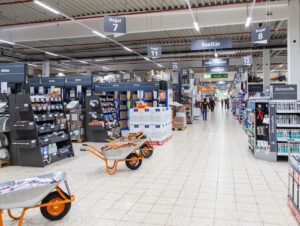 In dem umgebauten Markt sind 65 Mitarbeitende beschäftigt