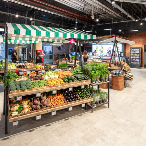 Marktplatz-Charakter bei Edeka Dörflinger in Ulm