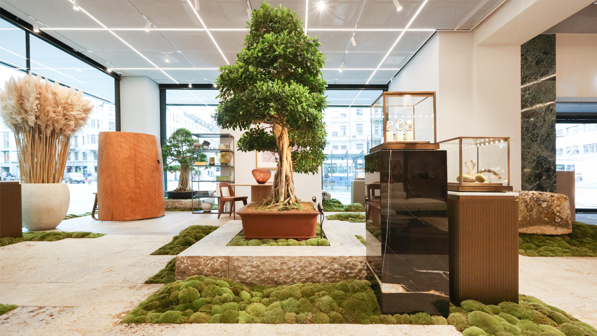 Zeit trifft Landschaft DesignOase in Zürich