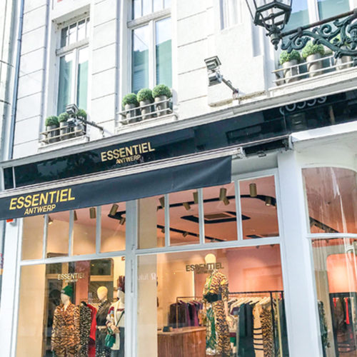 Die Fassade des Düsseldorfer Stores