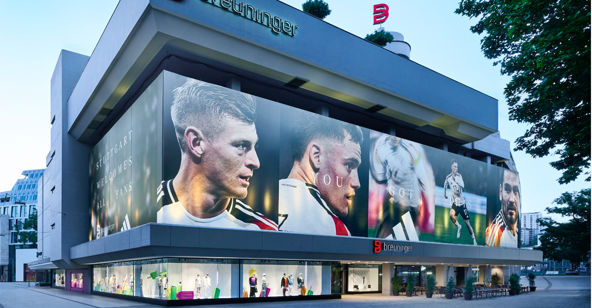Breuninger im Zeichen der Fußball-EM | stores+shops