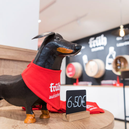 Merchandising-Produkte der Traditionsbrauerei