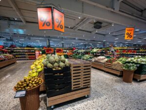 Ein besonderer Fokus der Filiale liegt auf der Frische-Abteilung für Obst und Gemüse.