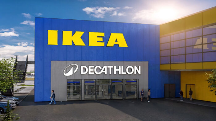 Der Decathlon-Store soll eine eigenständige Einheit mit einem eigenen Kundeneingang bilden